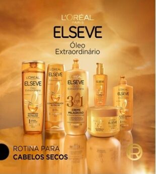 L'Oréal Paris Elseve Óleo Finalizador Óleo Extraordinário, Anti Frizz, Protetor Térmico, 100ml L'Oréal Paris Elseve Óleo Finalizador Óleo Extraordinário, Anti Frizz, Protetor Térmico, 100ml
